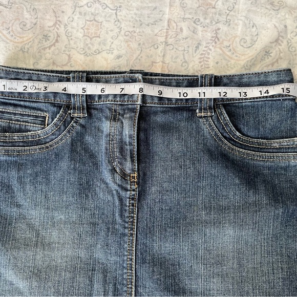 LOFT Blue‎ Mini Pencil Skirt Casual - Picture 4 of 9